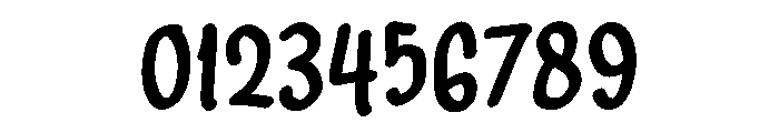 PG Choco Brush Font OTHER CHARS