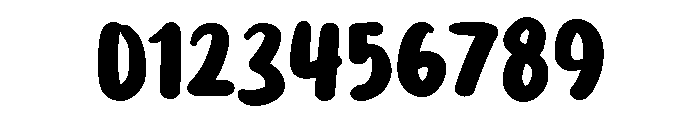 PG Chubblin Font OTHER CHARS
