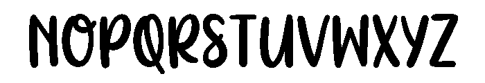 PG Coffe Breaks Font UPPERCASE