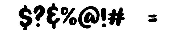 PG Comic Schools Font OTHER CHARS