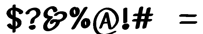 PG Creepy Ghost Regular Font OTHER CHARS