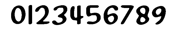 PG Creepy Ghost Soft Font OTHER CHARS