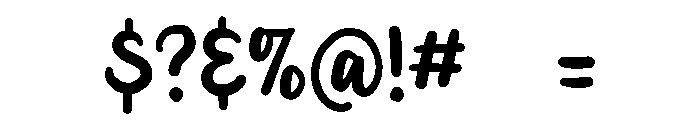 PG Cupcakes Font OTHER CHARS