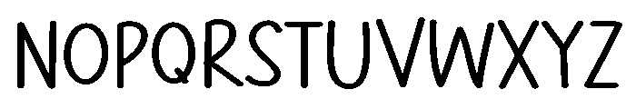 PG Cutella Font UPPERCASE
