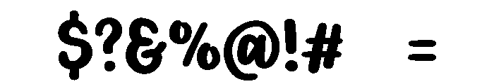 PG Daily Notes Regular Font OTHER CHARS