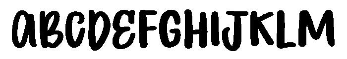 PG Daily Notes Regular Font UPPERCASE