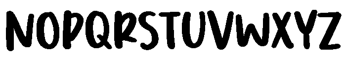 PG Daily Notes Regular Font UPPERCASE