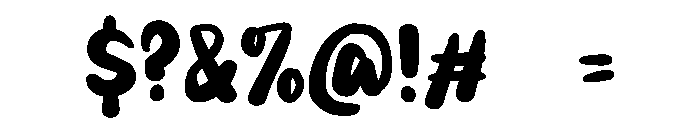 PG Daisy Simple Font OTHER CHARS