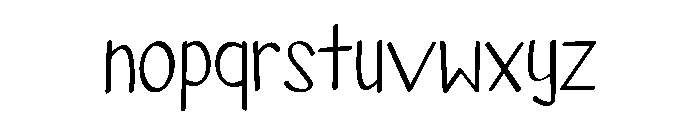PG Daniela Ashley Font LOWERCASE