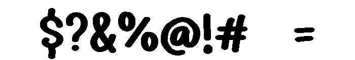 PG Dearly Font OTHER CHARS