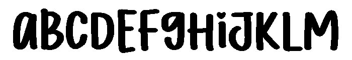 PG Degira Font UPPERCASE