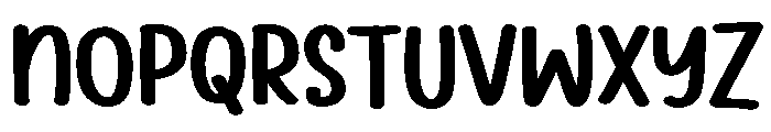 PG Degira Font UPPERCASE