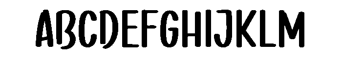 PG Delighter Bright Regular Font UPPERCASE