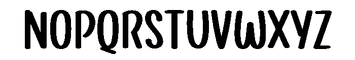 PG Delighter Bright Regular Font UPPERCASE