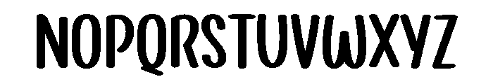PG Delighter Bright Regular Font LOWERCASE