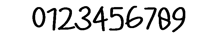 PG Devina Glowie Regular Font OTHER CHARS