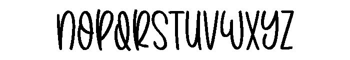 PG Dreaming Regular Font UPPERCASE