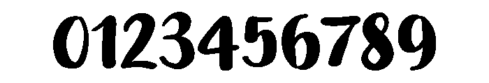 PG Elinora Regular Font OTHER CHARS