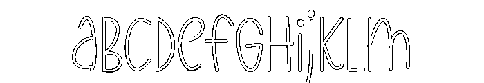 PG Elvarie Outline FONT