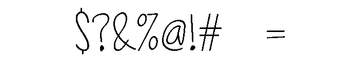 PG Elvarie Regular Font OTHER CHARS