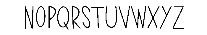 PG Elvarie Regular Font UPPERCASE
