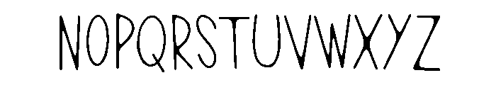 PG Elvarie Smooth Font UPPERCASE