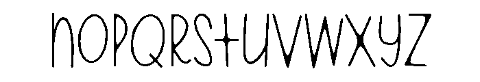 PG Elvarie Smooth Font LOWERCASE