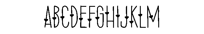 PG Espresso Heart FONT