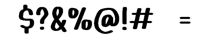 PG Eternal Amore Font OTHER CHARS