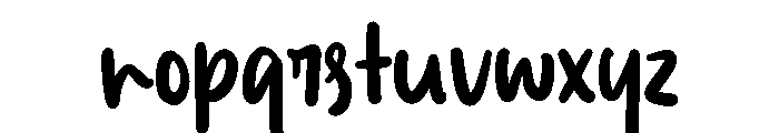 PG Everyline Font LOWERCASE