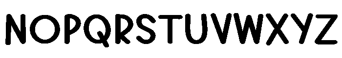 PG Evorine Regular Font UPPERCASE