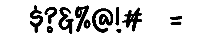PG Fairy Dreams Font OTHER CHARS