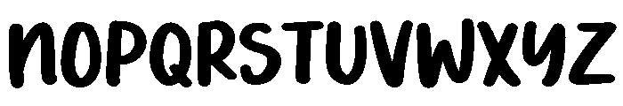 PG Fasting Notes Font UPPERCASE