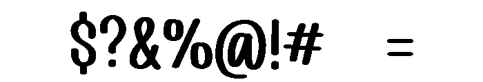 PG Fleura Letters Font OTHER CHARS