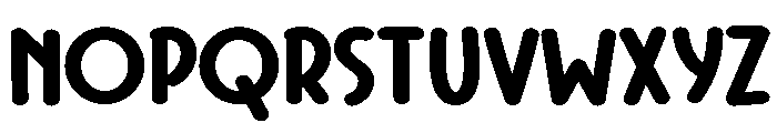 PG Floral Spring Font UPPERCASE