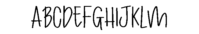 PG Flowline Regular Font UPPERCASE