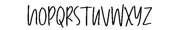 PG Flowline Regular Font UPPERCASE