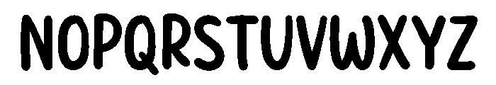 PG Fresh Holiday Font UPPERCASE