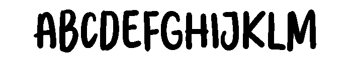 PG Friday Brush Regular Font UPPERCASE