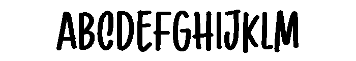 PG Friendly Brush FONT