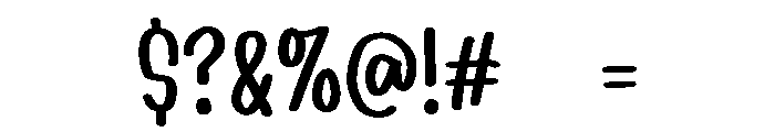 PG Frontier Regular Font OTHER CHARS