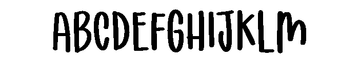 PG Frontier Regular Font UPPERCASE