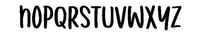 PG Frontier Regular Font UPPERCASE