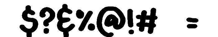 PG Gentle Wave Font OTHER CHARS