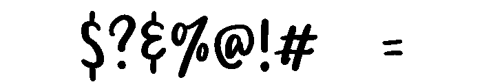 PG Golden Bright Font OTHER CHARS