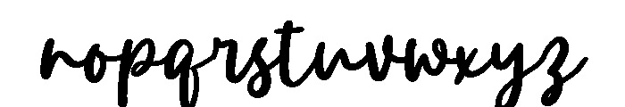 PG Golden Bright Font LOWERCASE