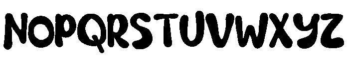PG Goyah Regular Font UPPERCASE