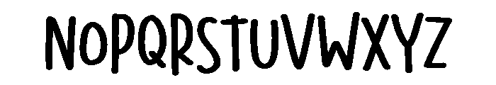PG Grandist Brush Regular Font UPPERCASE
