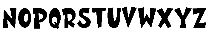 PG Grinch Stolen Regular Font UPPERCASE