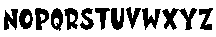 PG Grinch Stolen Regular Font LOWERCASE